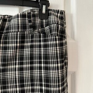 Loft plaid print dress pants!